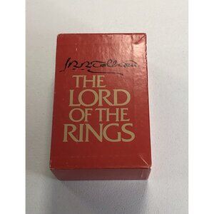 J.R.R. Tolkien - Lord of the Rings Trilogy Box Set Revised 2nd Edition 1978 📖